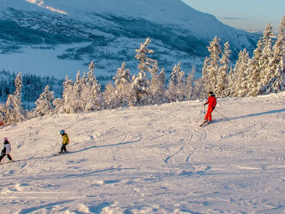 Skieventyr for familien med privat instruktør